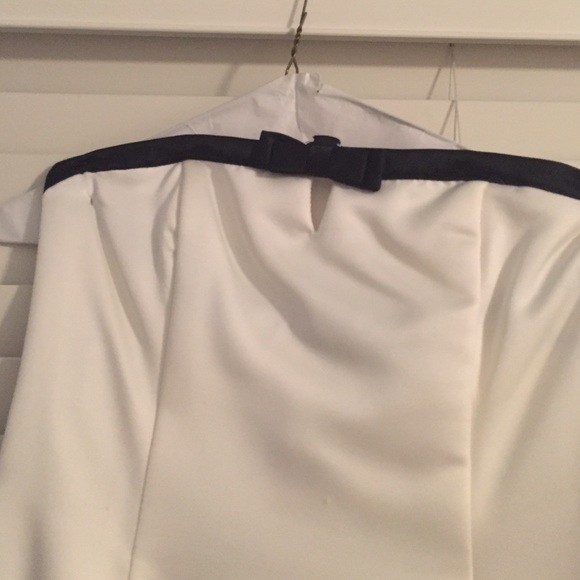 Jessica McClintock white semi formal dress 🖤 🤍 - Picture 3 of 4